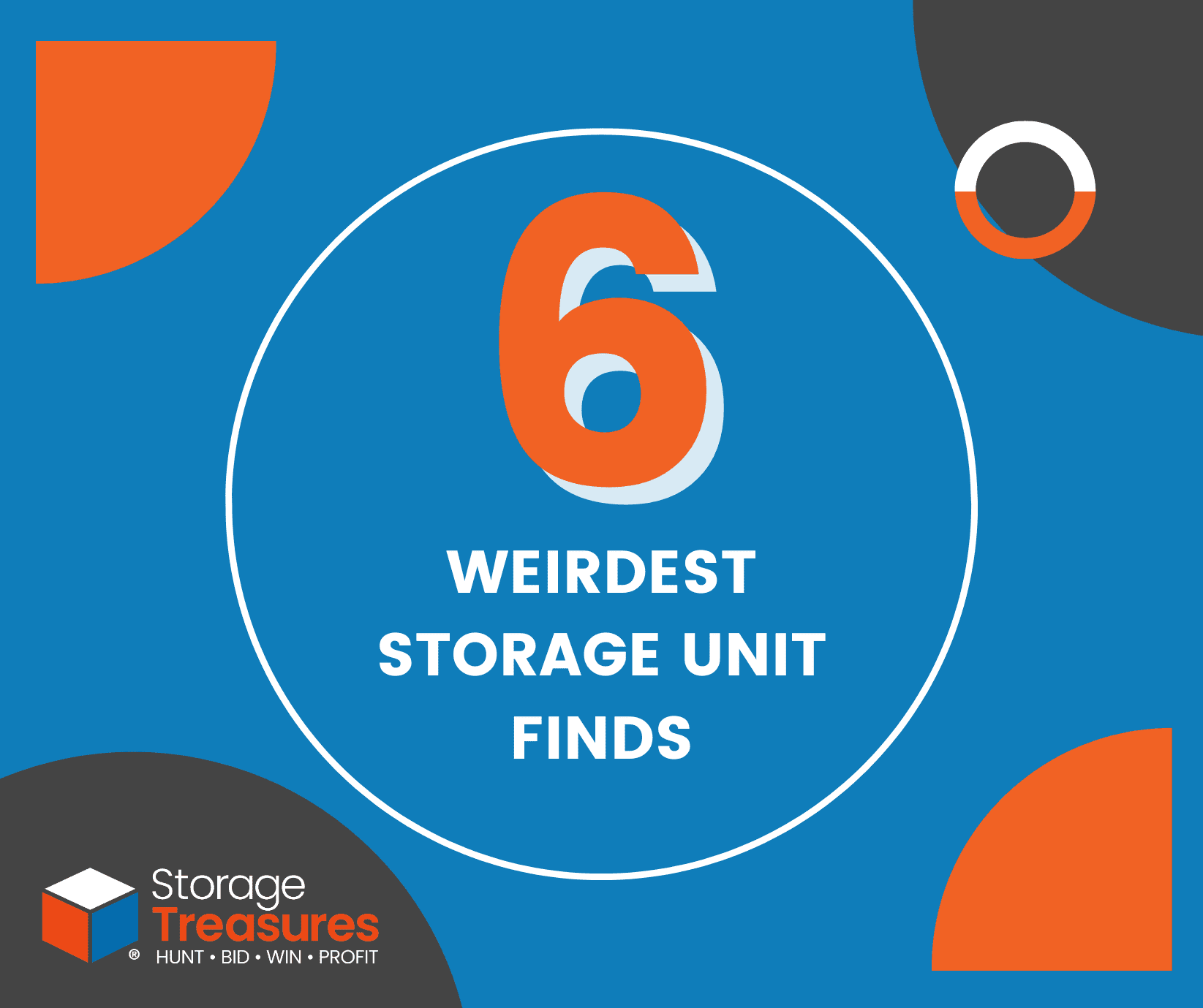 Here are the weirdest storage unit finds.