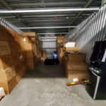 20x10 storage unit full of golf equipment, accessories and apparel