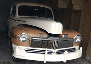 1948 Mercury 2-door Coupe in storage auctions in Florida 