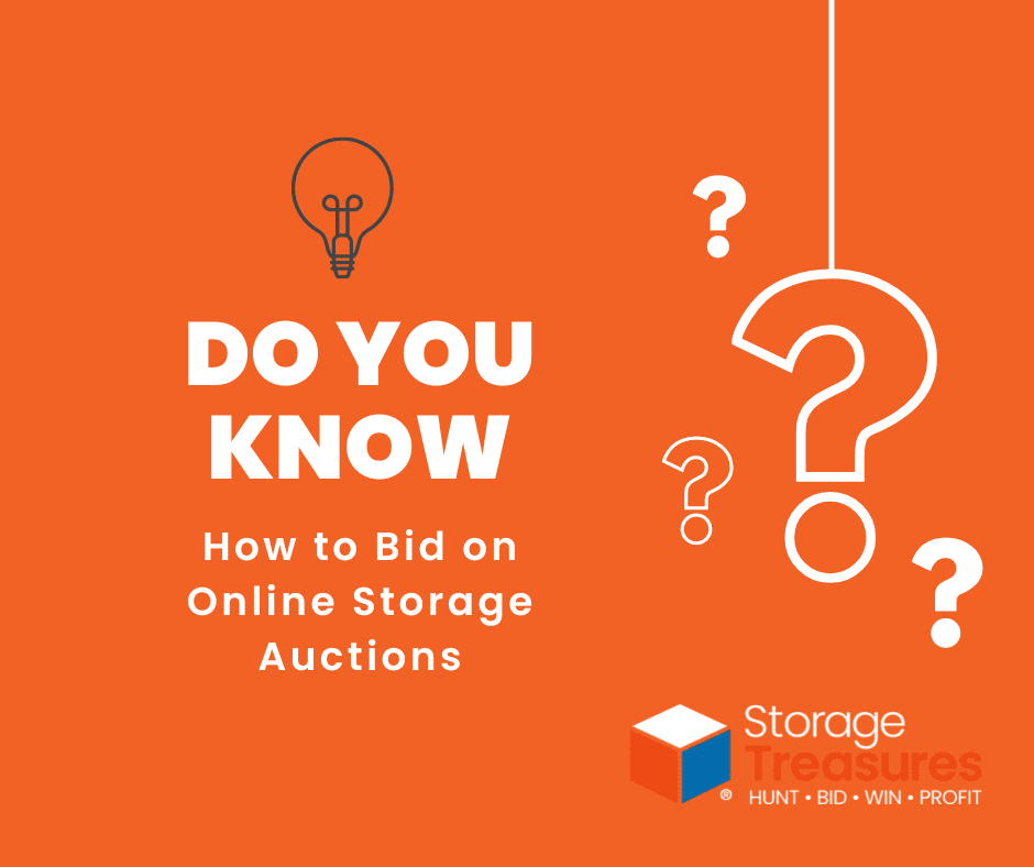 Learn how to bid on online auctions storage