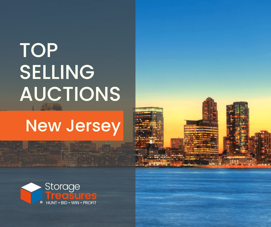 Our top selling storage auctions in New Jersey