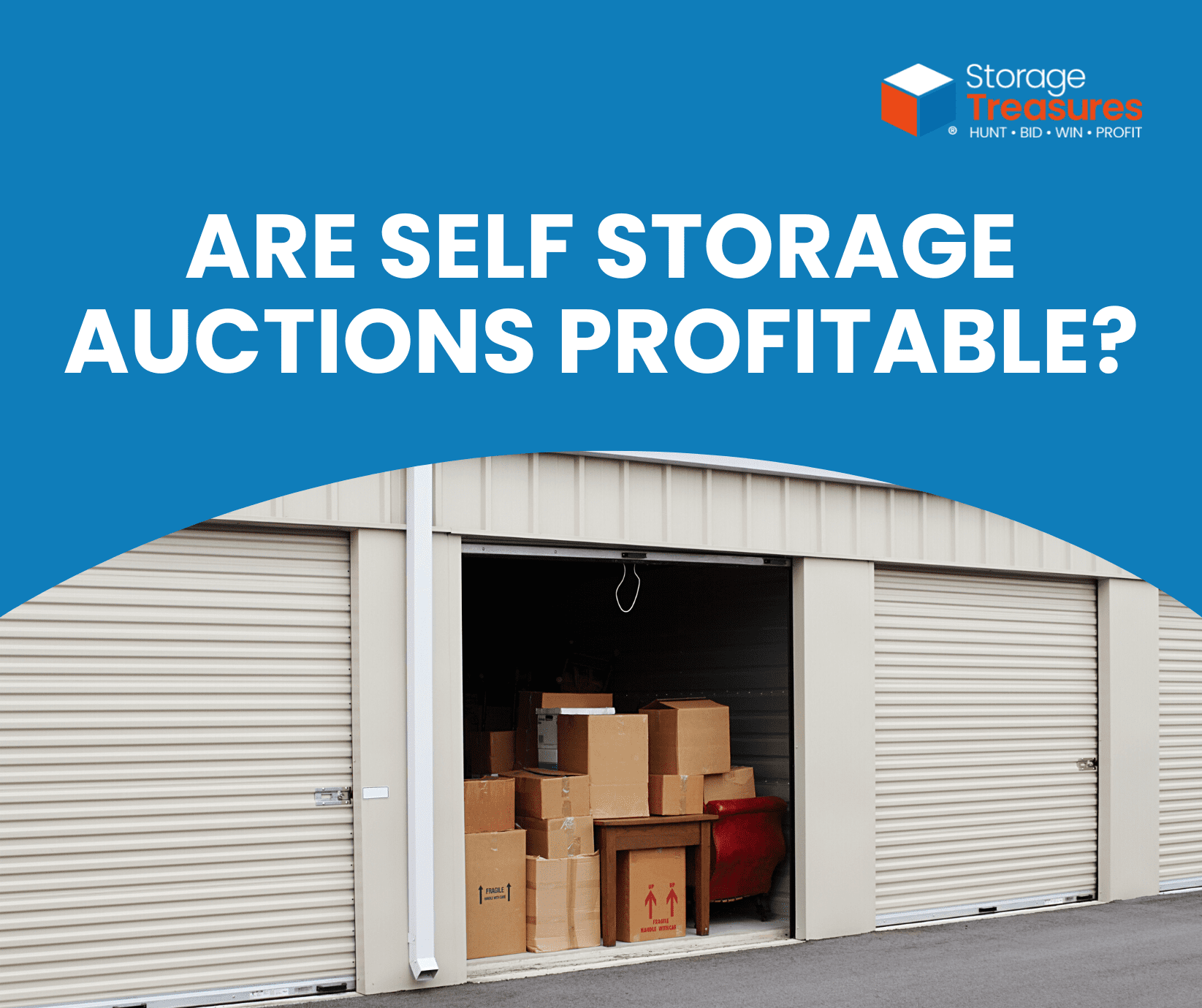 Are self storage auctions profitable?