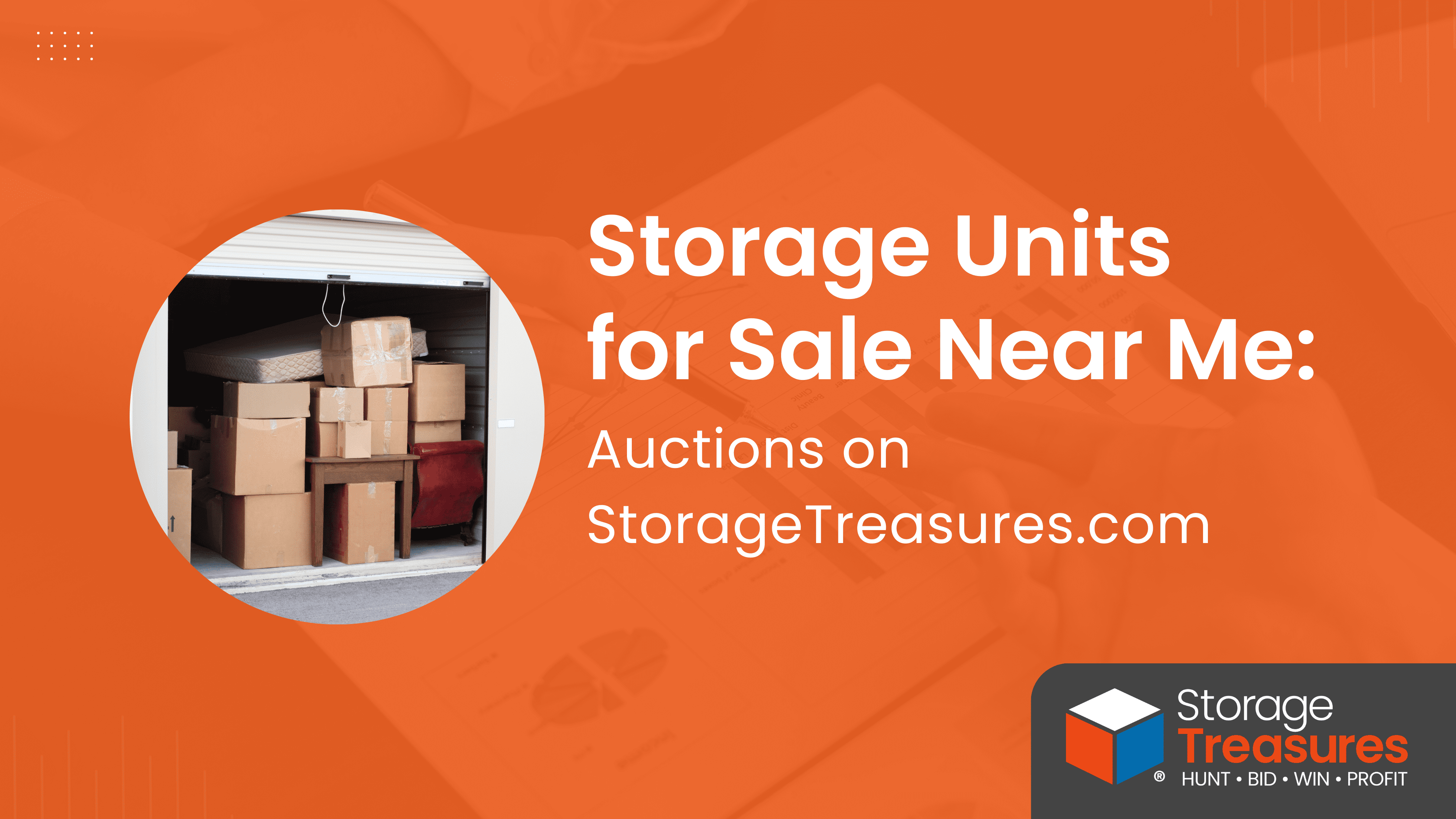 Storage units for sale near me: auctions online