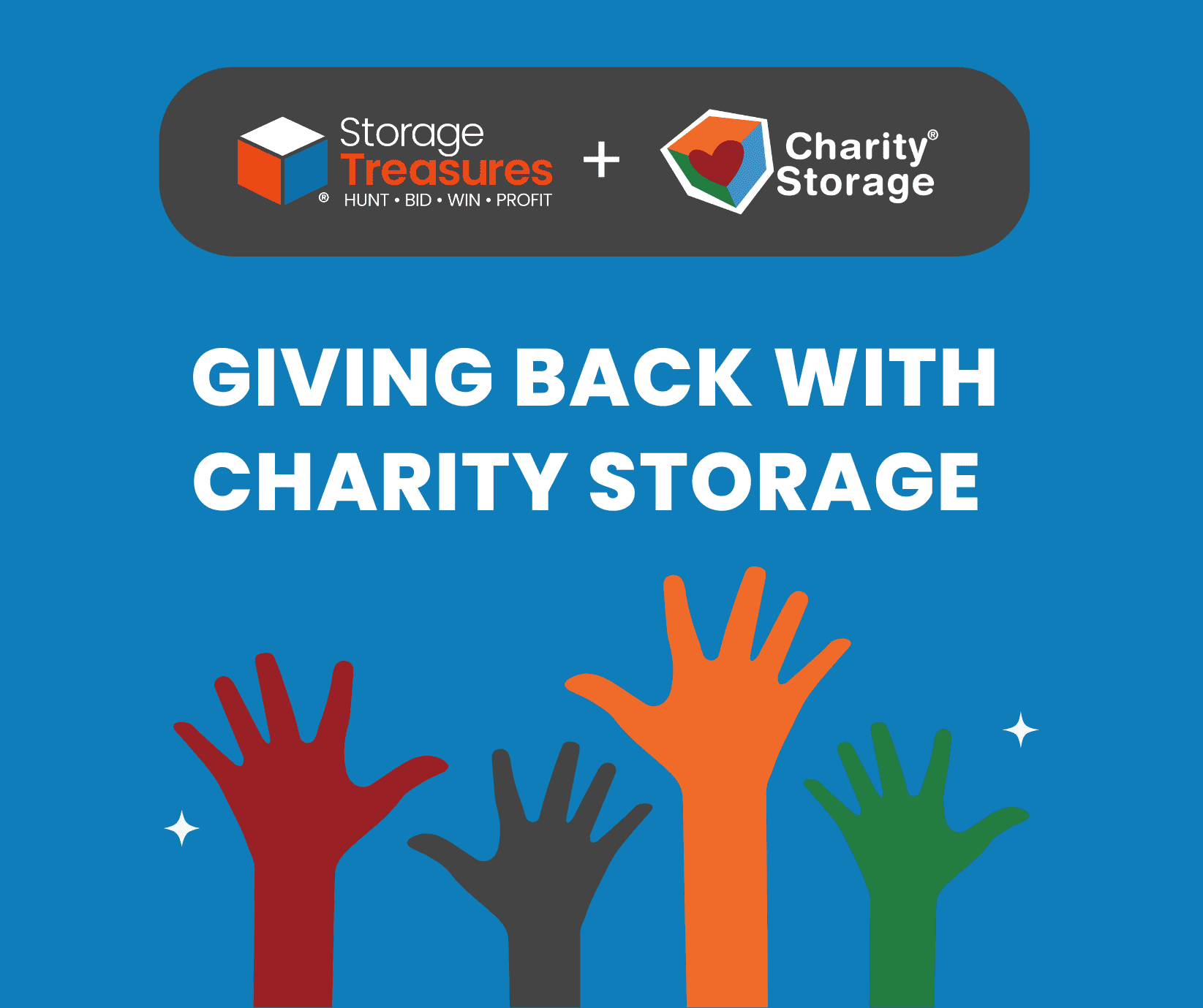 A charity self storage auction from StorageTreasures.com