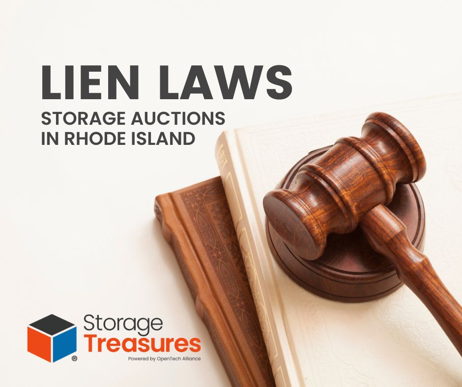 learn about lien laws for storage auctions in Rhode Island